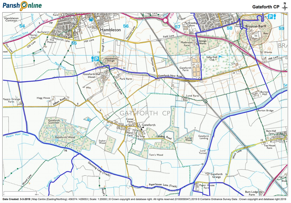 Parish Boundary Map